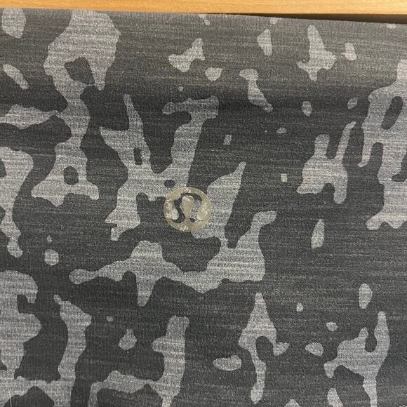 Lululemon Wunder Train High-Rise Tight 25" Print Heathered Black Asphalt Grey 6 - Picture 6 of 7